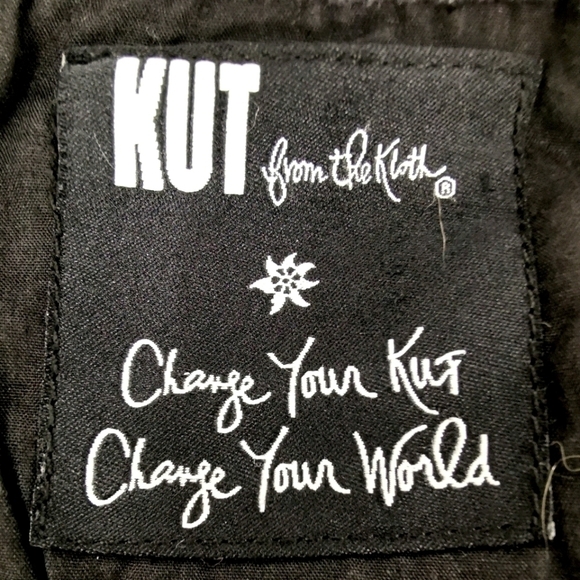 Kut Women's 6S Baby Bootcut Black Soft Jeans - Picture 6 of 14